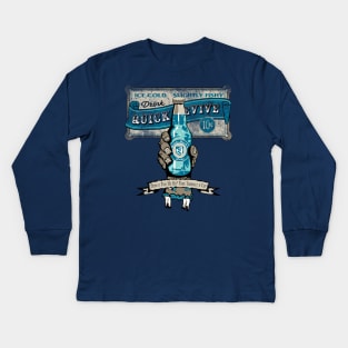 Need a Pick Me Up? Pour Yourself a Cup Kids Long Sleeve T-Shirt